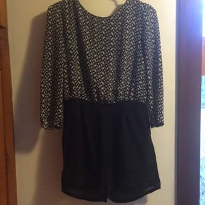 Forever 21 long sleeve Romper